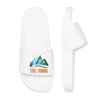Trail Running - Claquettes Femme - blanc - Devant