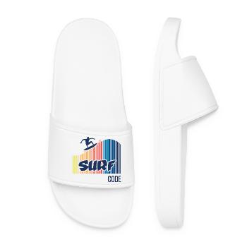 Surf Code - Women’s Pool Sliders - white - Front