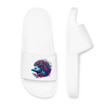 Hedgehog - Women’s Pool Sliders - white - Front