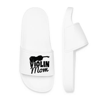 Violinist Mother - Women’s Pool Sliders - white - Front