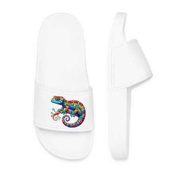 Gecko - Women’s Pool Sliders - white - Front
