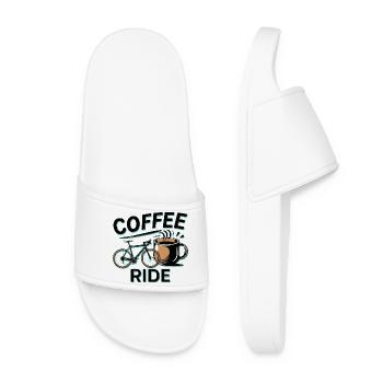 Coffee Cycle Urban Design - Women’s Pool Sliders - white - Front