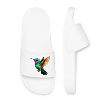 Hummingbird - Women’s Pool Sliders - white - Front