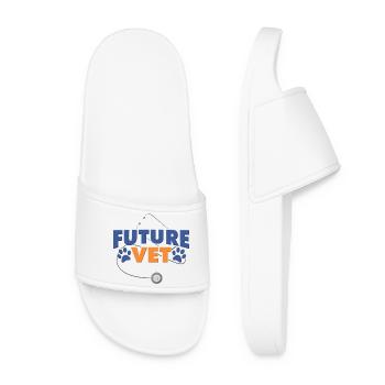 Étudiant vétérinaire vétérinaire - Claquettes Femme - blanc - Devant