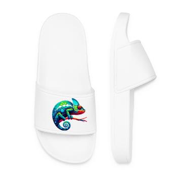 Caméléon - Claquettes Femme - blanc - Devant
