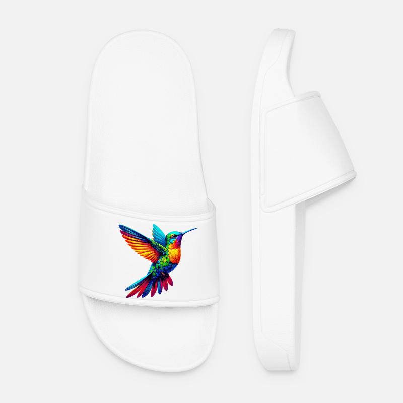 Kolibri - Frauen Badelatschen - Weiß