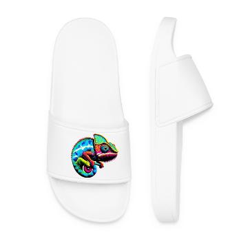 Caméléon - Claquettes Femme - blanc - Devant
