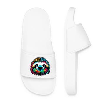 Paresse - Claquettes Femme - blanc - Devant