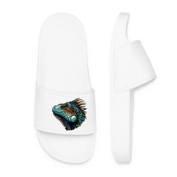 Iguana - Women’s Pool Sliders - white - Front