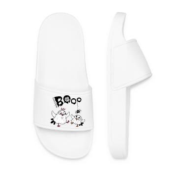Fête fantôme - Claquettes Femme - blanc - Devant