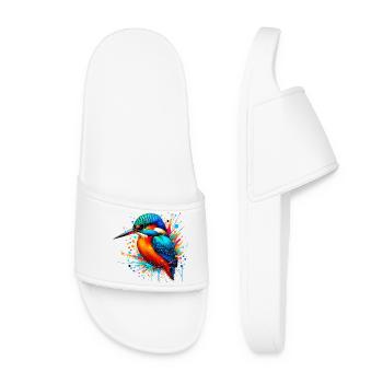 Martin-pêcheur - Claquettes Femme - blanc - Devant