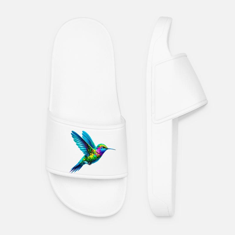 Kolibri - Frauen Badelatschen - Weiß