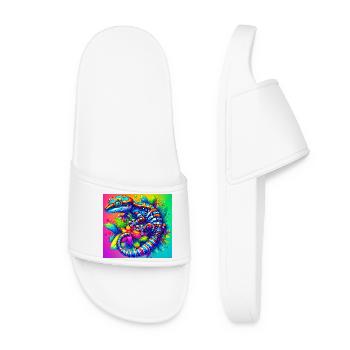 Gecko - Women’s Pool Sliders - white - Front