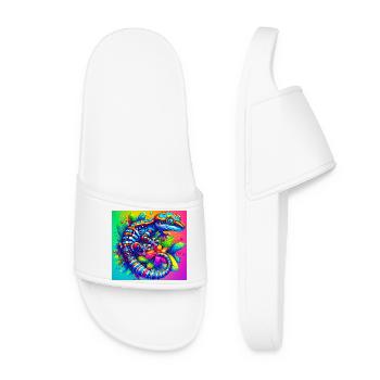 Gecko - Women’s Pool Sliders - white - Front