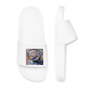 Rêve de navigation dans le brouillard - Claquettes Femme - blanc - Devant