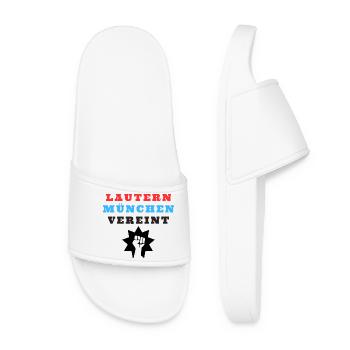 Kaiserslautern and Munich united - Women’s Pool Sliders - white - Front