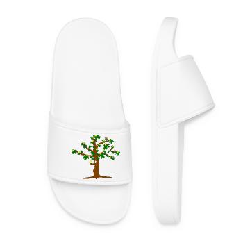 Tree full of blossoms - Women’s Pool Sliders - white - Front