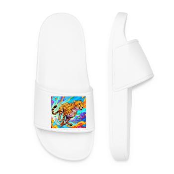 cheetah - Women’s Pool Sliders - white - Front