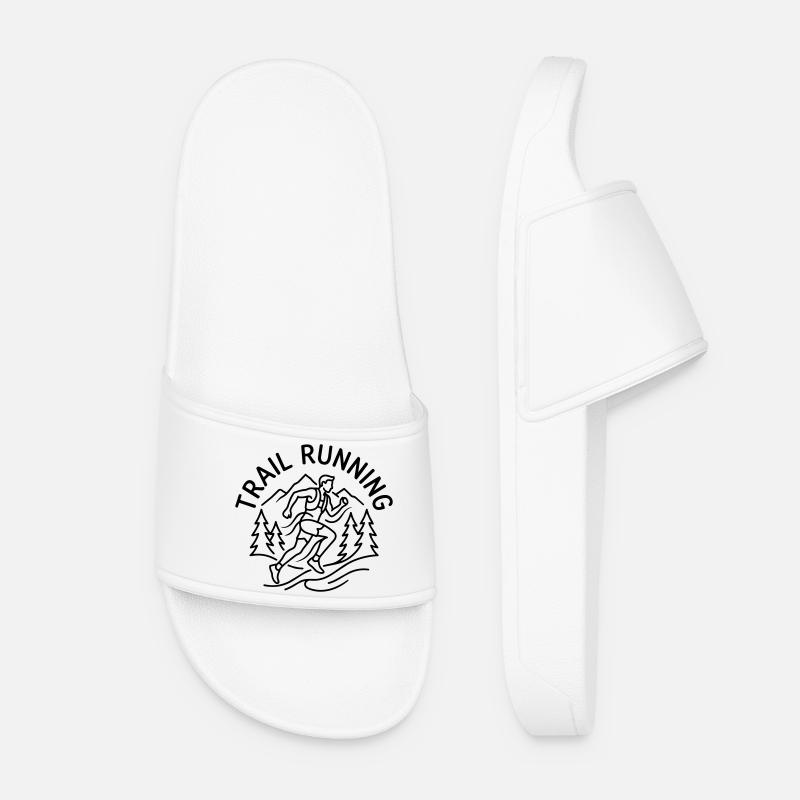 trail running - Women’s Pool Sliders - white