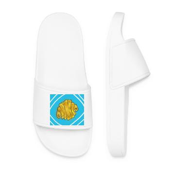 Pains Franz - Claquettes Femme - blanc - Devant