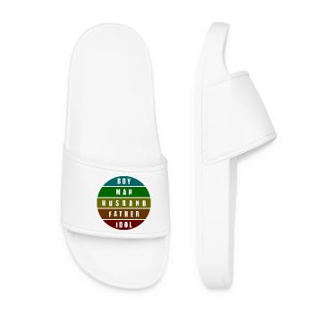 male way of life - Women’s Pool Sliders - white - Front