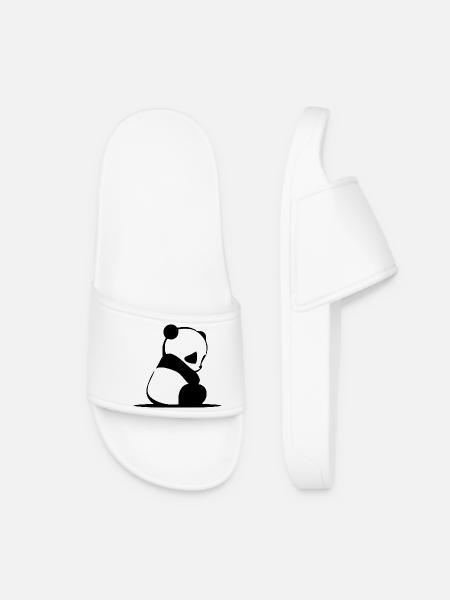 panda - Women’s Pool Sliders - white