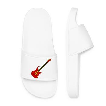 guitar - Women’s Pool Sliders - white - Front