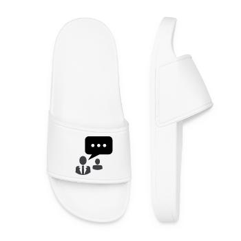 Community Comunication - Women’s Pool Sliders - white - Front
