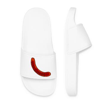 Sausage or bratwurst - Women’s Pool Sliders - white - Front