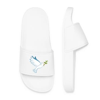 Colombe de la Paix - Claquettes Femme - blanc - Devant