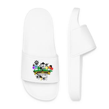 Ferme de miel - Claquettes Femme - blanc - Devant
