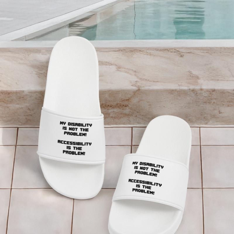 Disability not a problem but inaccessibility * Women’s Pool Sliders