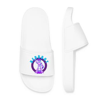 NERDY forever - Nerdbot - Claquettes Femme - blanc - Devant
