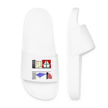 Sun protection 00 - Women’s Pool Sliders - white - Front
