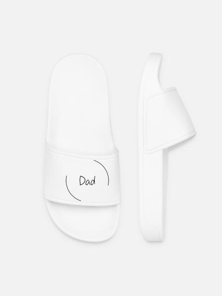 Dad - Frauen Badelatschen - Weiß