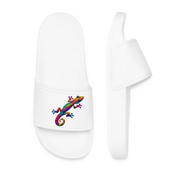 Gecko - Women’s Pool Sliders - white - Front