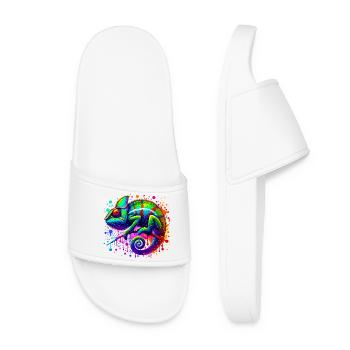 Caméléon - Claquettes Femme - blanc - Devant