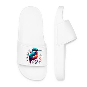 Martin-pêcheur - Claquettes Femme - blanc - Devant