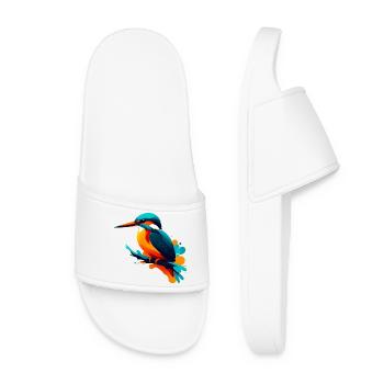 Martin-pêcheur - Claquettes Femme - blanc - Devant