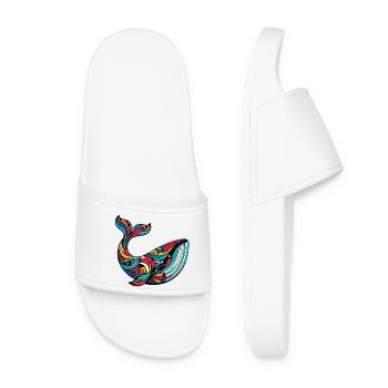 Baleine - Claquettes Femme - blanc - Devant
