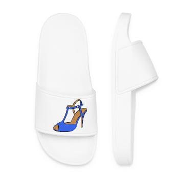 Shoe Fashion - Women’s Pool Sliders - white - Front