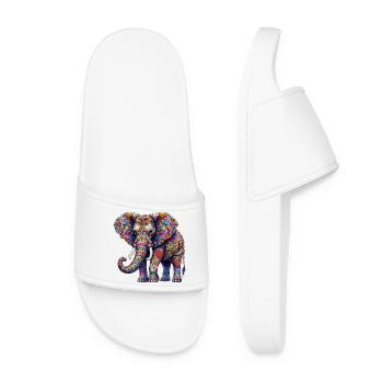 Elephant - Women’s Pool Sliders - white - Front