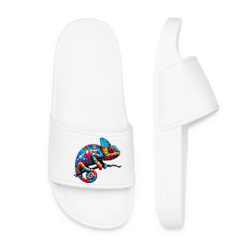 Caméléon - Claquettes Femme - blanc - Devant