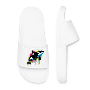 Killer whale - Women’s Pool Sliders - white - Front