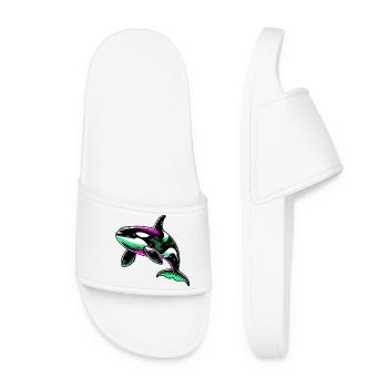 Orque - Claquettes Femme - blanc - Devant