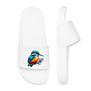 Martin-pêcheur - Claquettes Femme - blanc - Devant