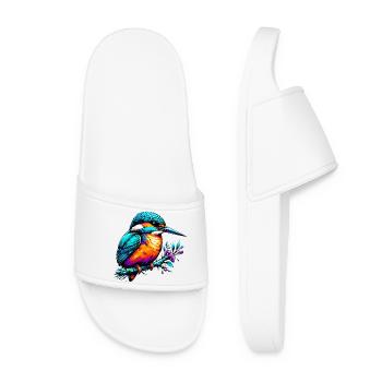 Martin-pêcheur - Claquettes Femme - blanc - Devant