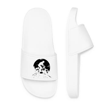 Mountain biking - Women’s Pool Sliders - white - Front