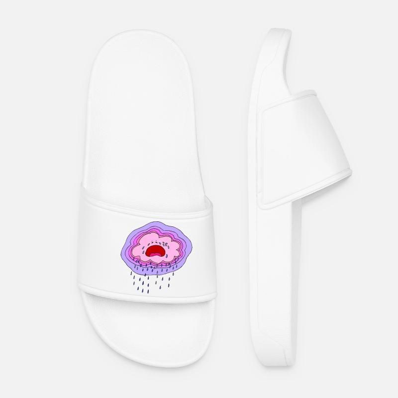 Baby Collection Summer Sun 03 - Women’s Pool Sliders - white