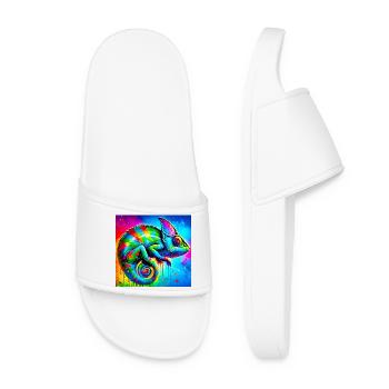 caméléon - Claquettes Femme - blanc - Devant